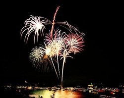 HOBO Fourth of July Fireworks over Cargile Creek